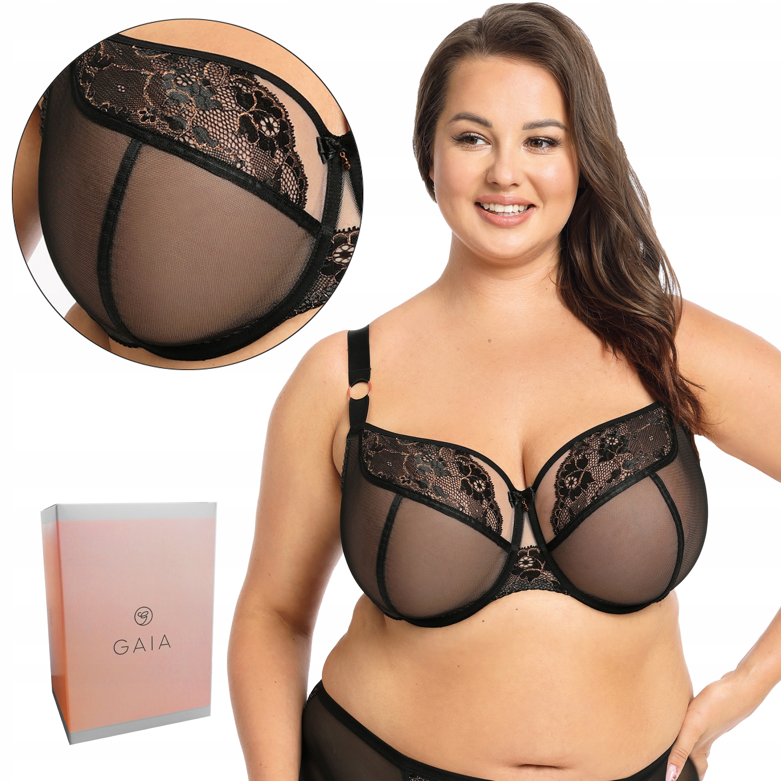

Miękki biustonosz Gaia 1100 Carmen Maxi soft 90G