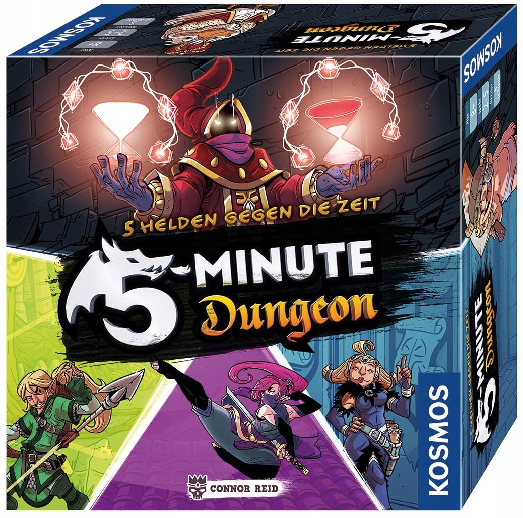 KOSMOS 5-Minute Dungeon gra j. Niemiecki Loch, P7