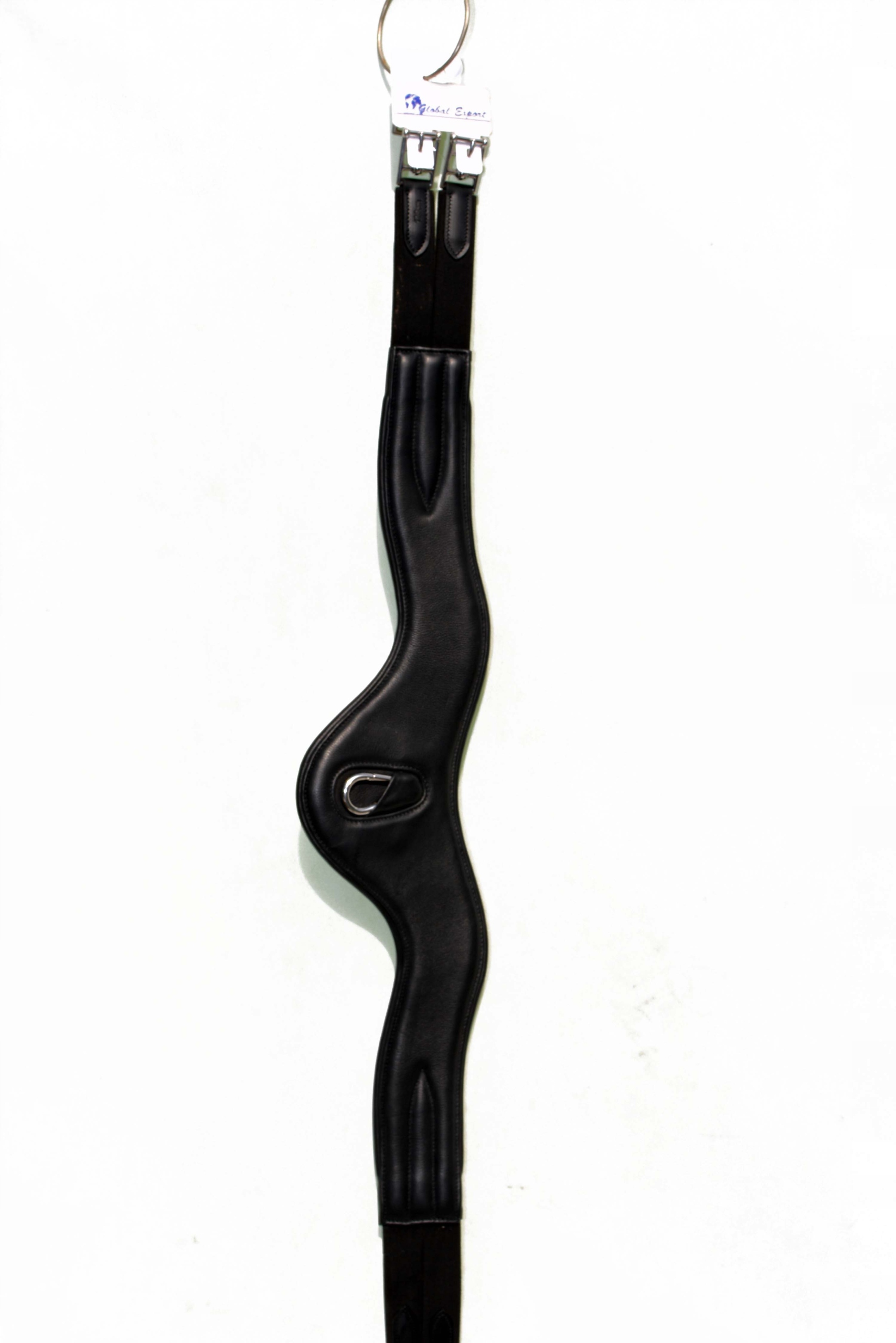 Popręg Skórzany Z Gumami 125CM