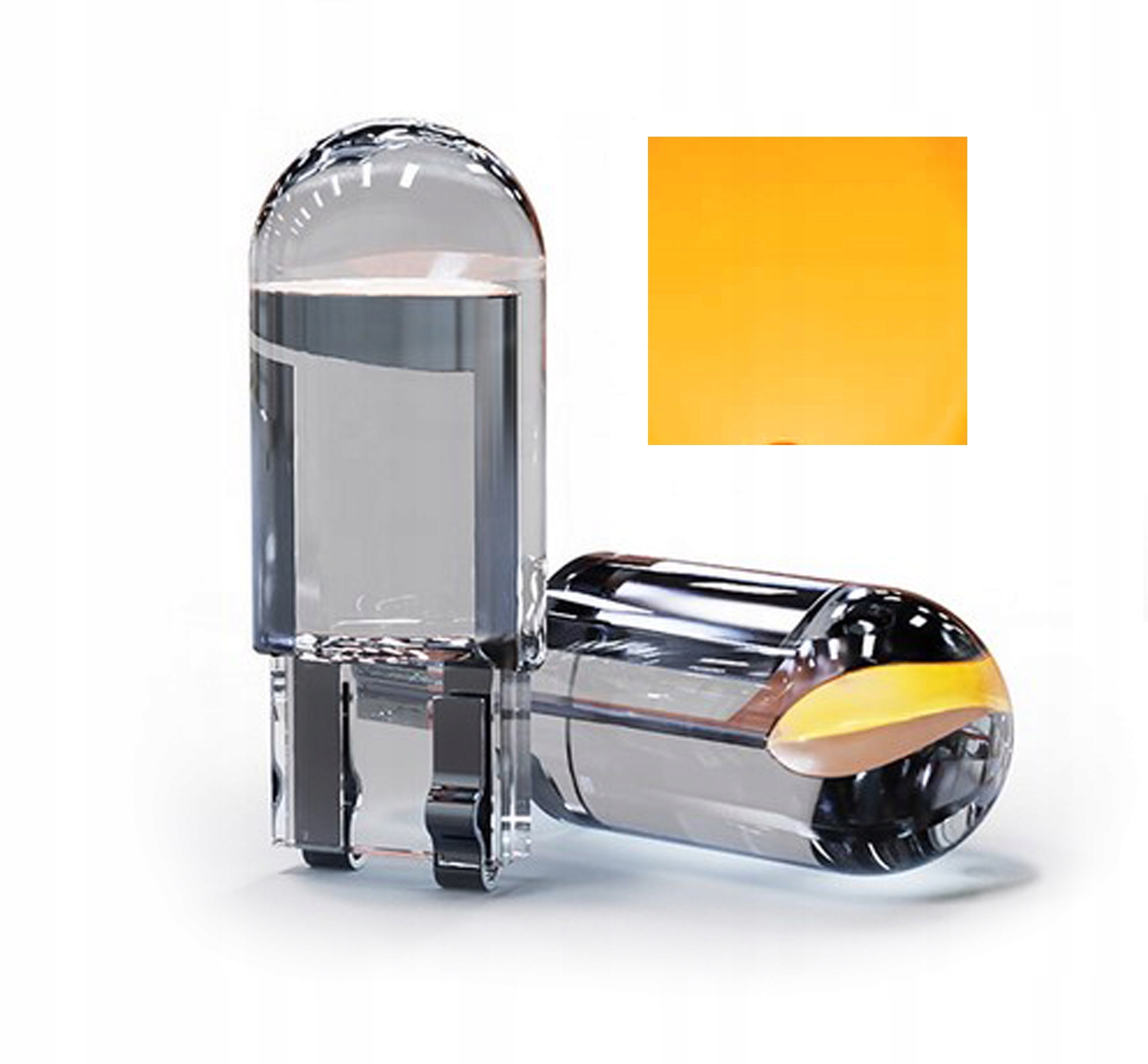 

T10 Hpc 360' sferyczna W5W pomarańcz transparentna