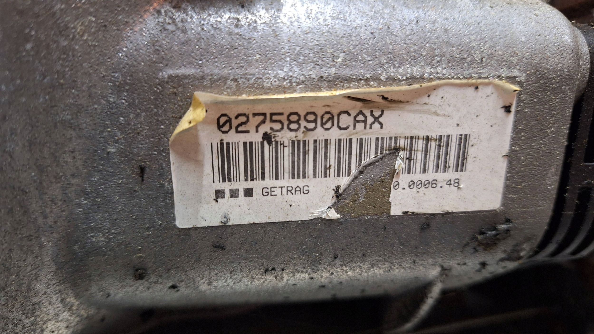 gearbox, CAX 7245872 BMW E81 E87 E90 E91 2.0B N45 N46