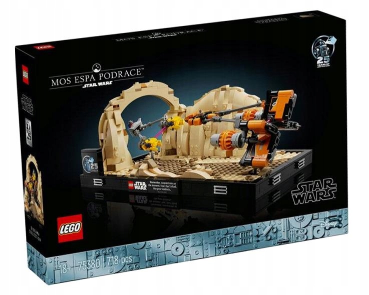 Lego(r) Star Wars 75380 Diorama: Závod Závodníků