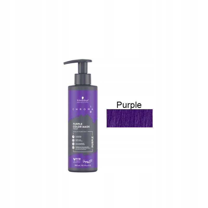Schwarzkopf Chroma ID Purple barvící maska 300 ml Fialová