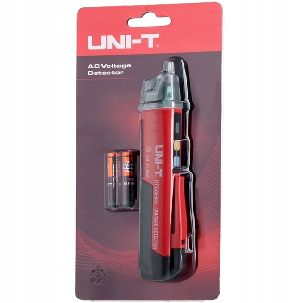 DETEKTOR UNI-T UT12S WYKRYWACZ TESTER NAPIĘCIA KABLI PRZEWODÓW BEZDOTYKOWY Marka Uni-t