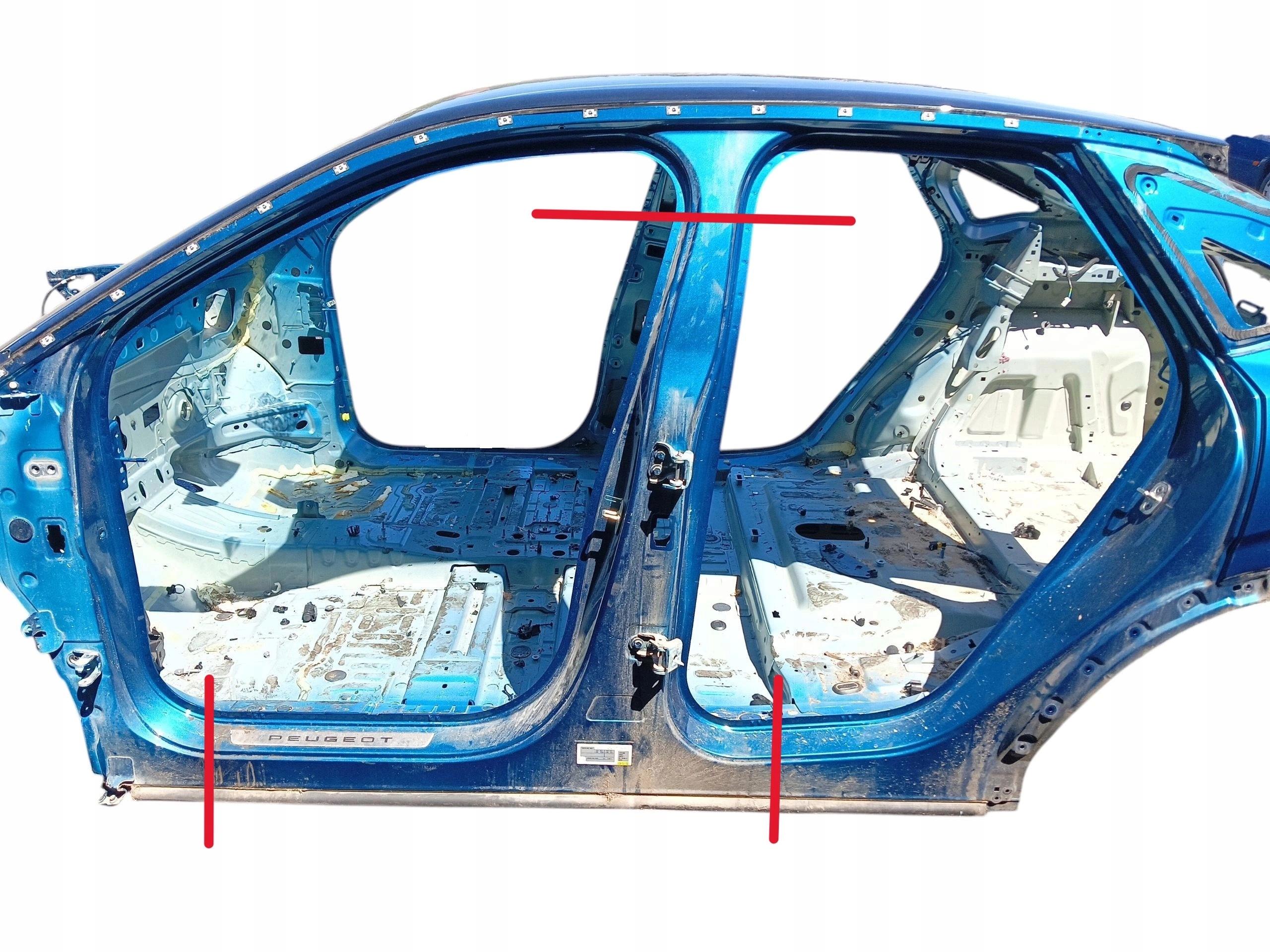 threshold left pillar B central PEUGEOT 3008 III LAK: EDPC (2024-)