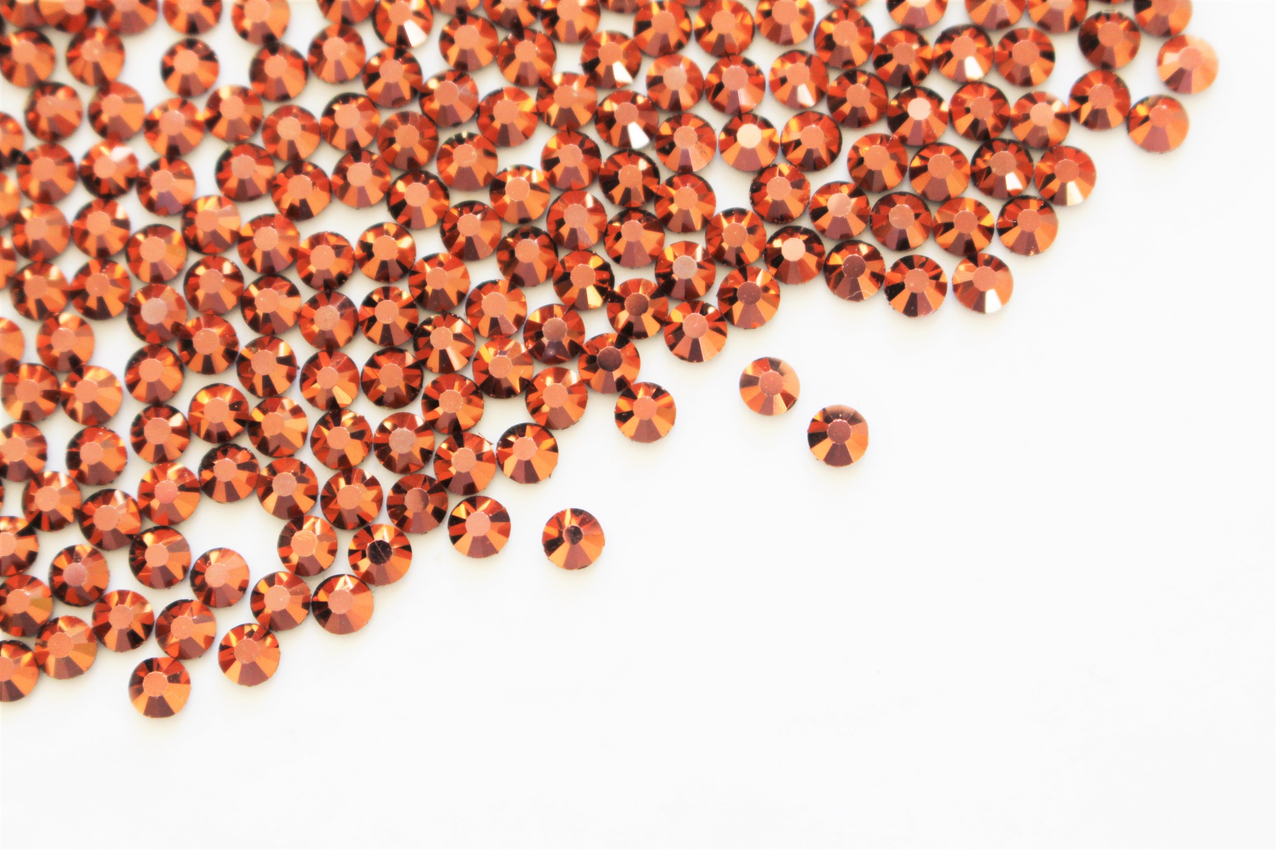 Cyrkonie Dżety Termo 2 mm rose gold 300 sztuk