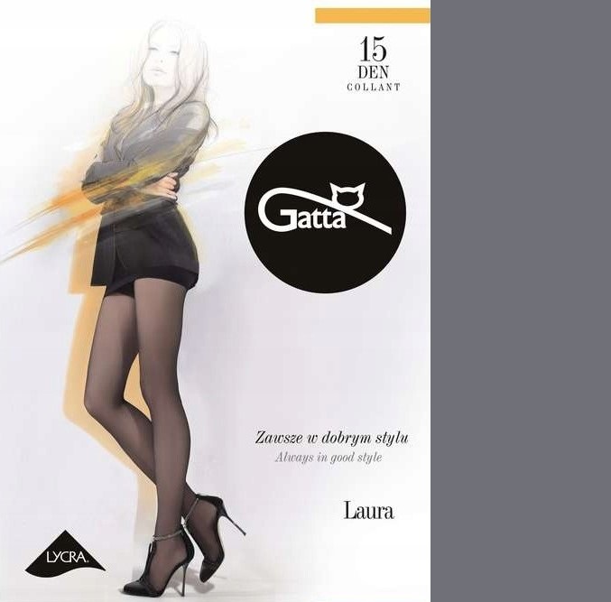 

Gatta Laura 15den rajstopy lycra grigio 3