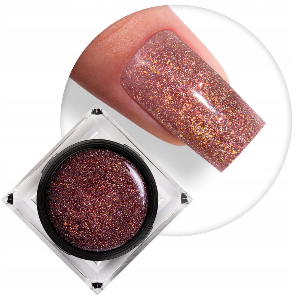 Gel na nehty Shine on you Rusty Shine MollyLac HEMA/Di-HEMA Free 50 g