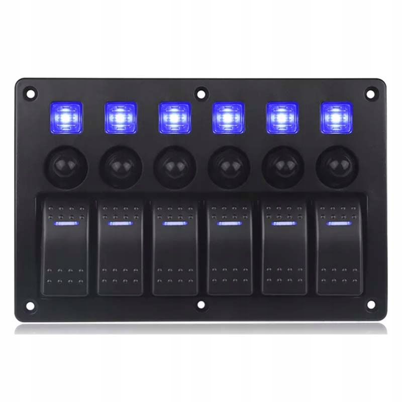 Rozdzielnia Jachtowa Z Bezpiecznikami Auto 06033