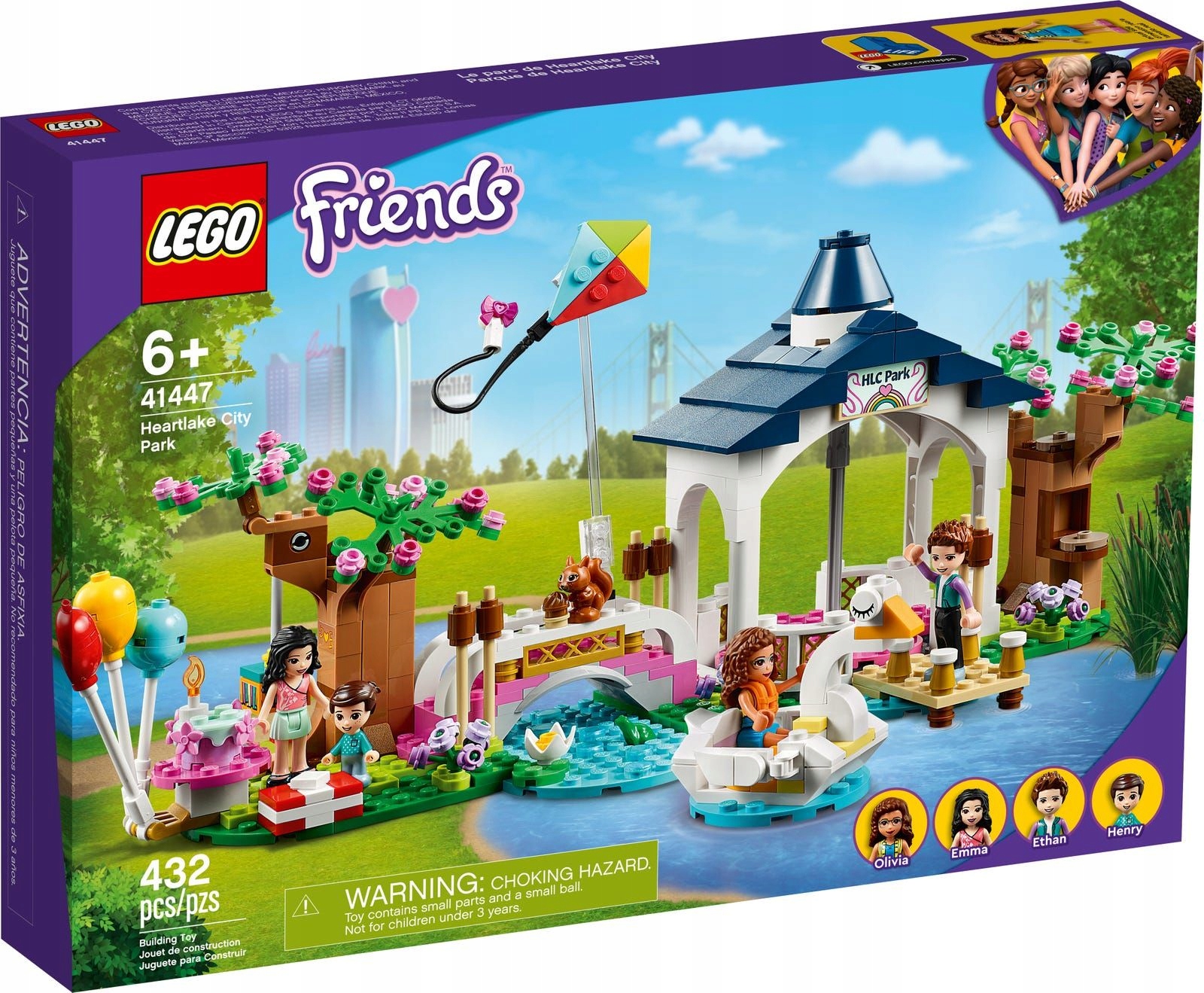 Lego Friends 41447 Park v městečku Heartlake Nové