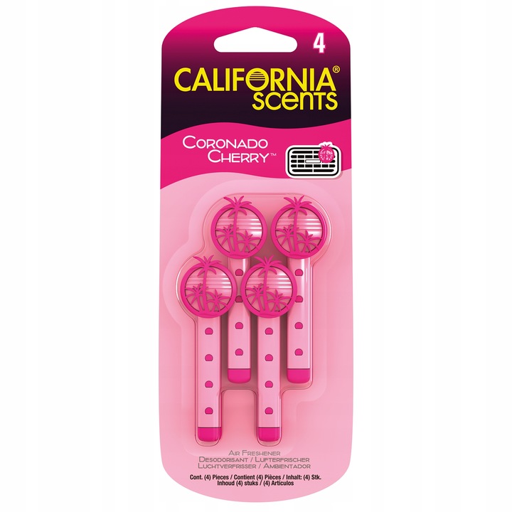CALIFORNIA CAR SCENTS ZAPACH CORONADO MIX CHERRY Producent California Scents