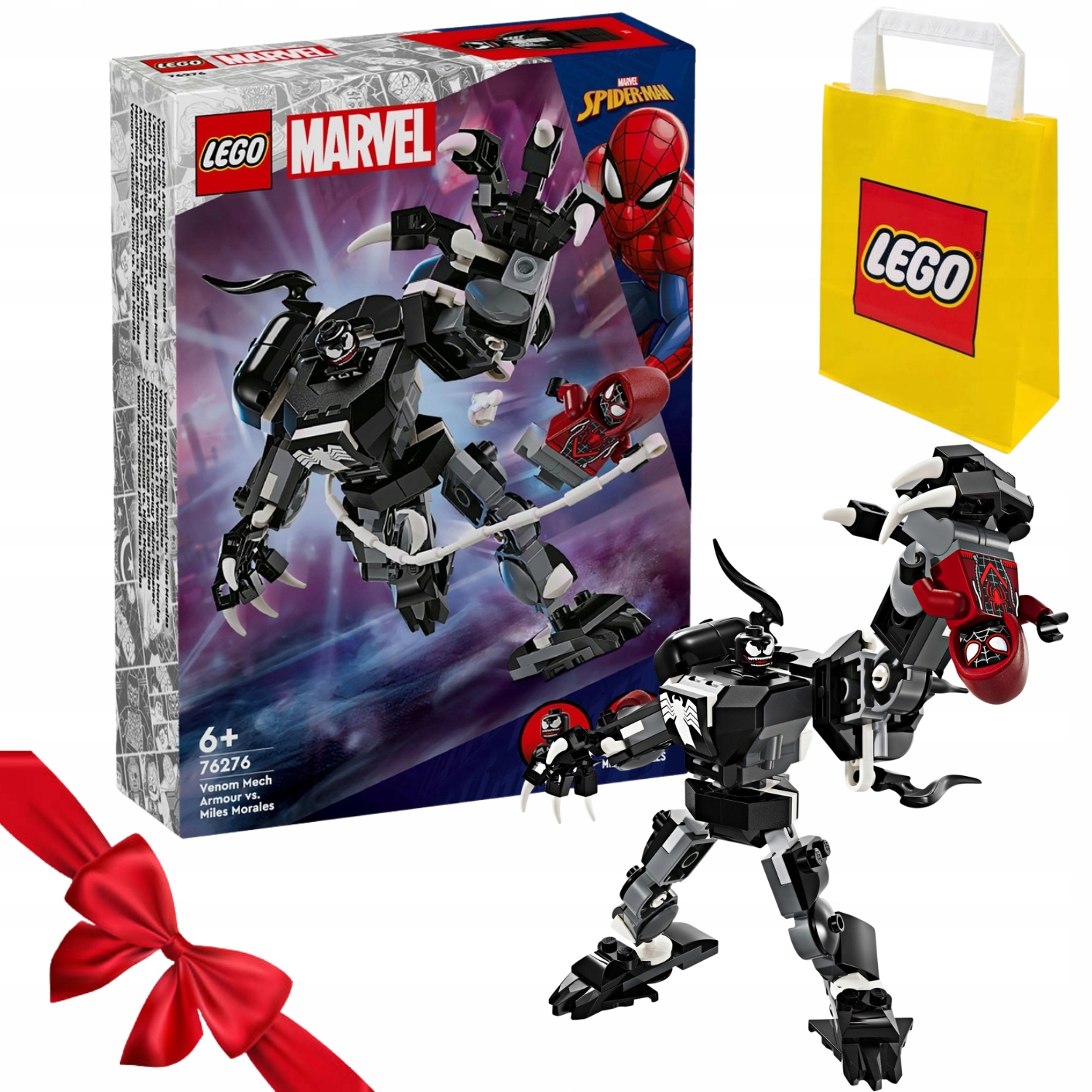 Lego Marvel Heroes Mechaniczna Zbroja Venona Vs Miles Morales 76276