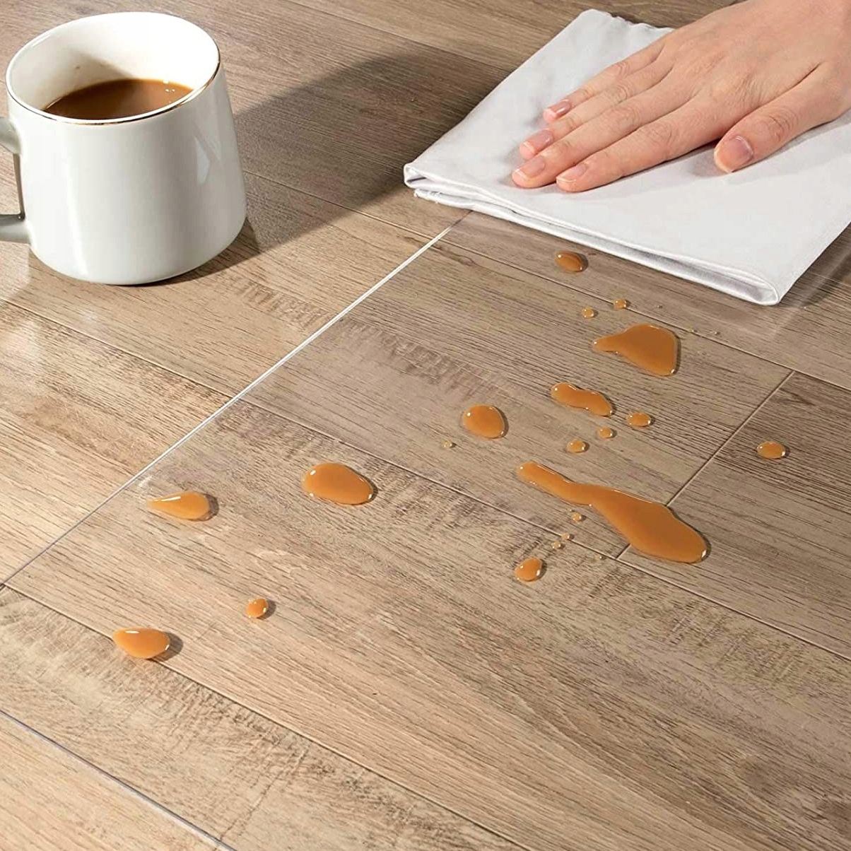 MATA PODKŁADKA OCHRONNA NA BIURKO STÓŁ 1MM 120x80 Kolor przezroczysty