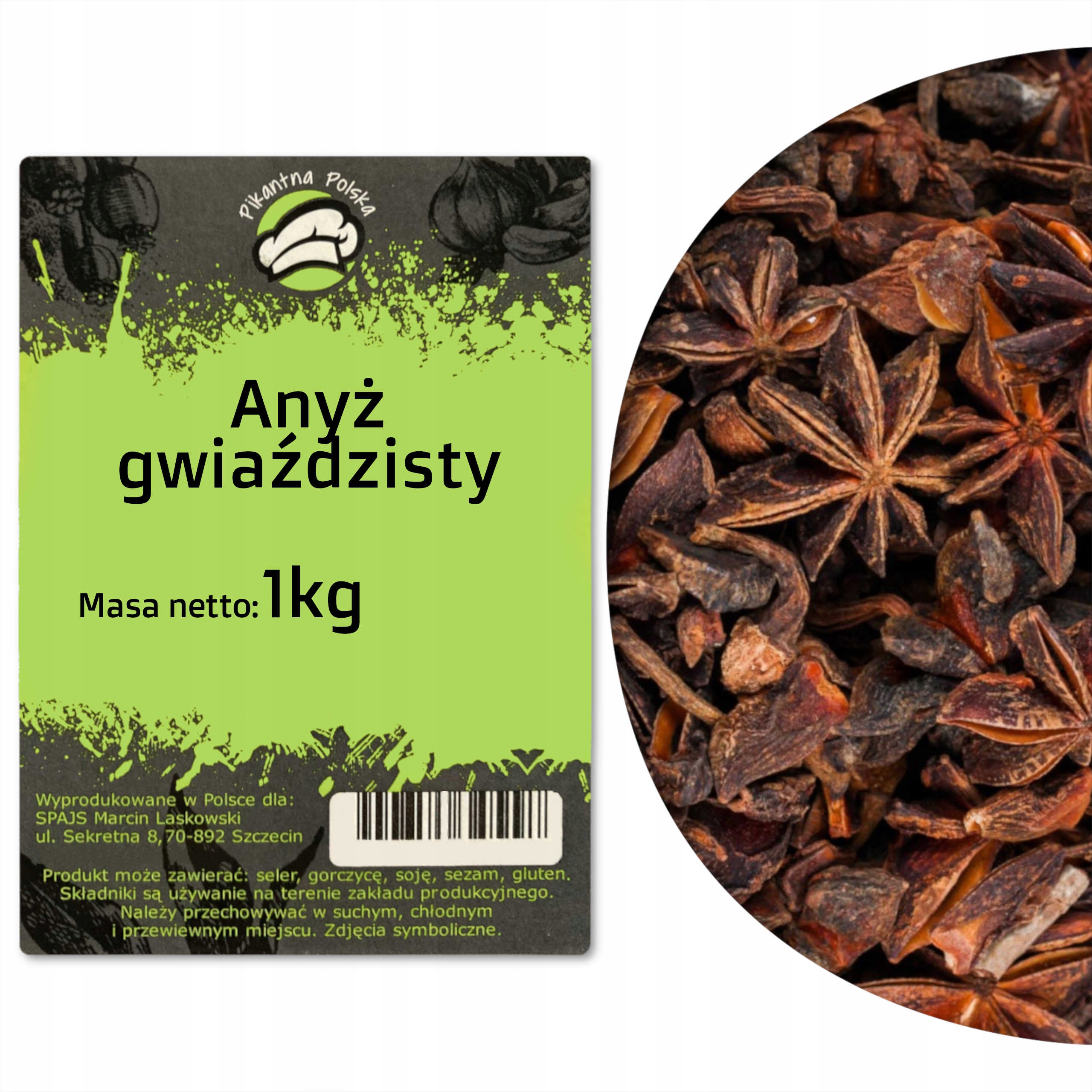 Levně Anýz v hvězdičkách 1 kg