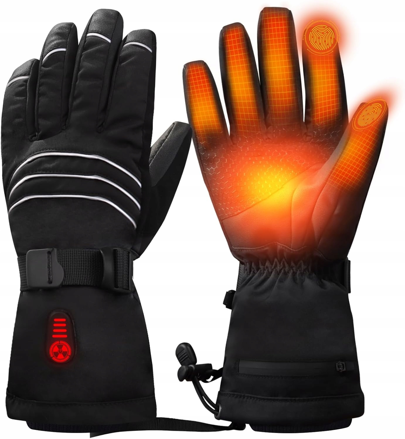 Podgrzewane rękawice dla mężczyzn i kobiet Rozmiar L 3970