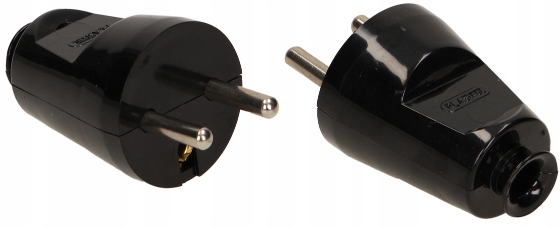 

Wtyczka Prosta Robieralna WT-30 Czarna