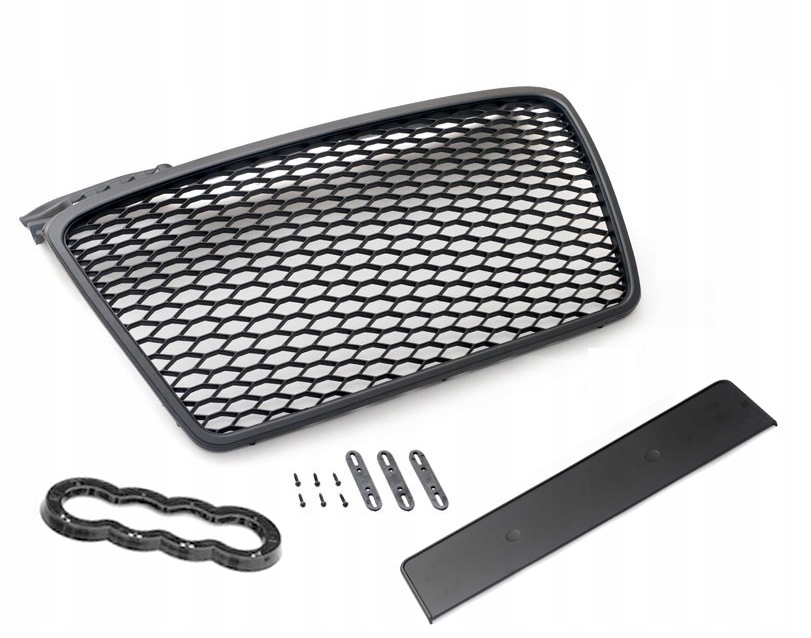 Atrapa grill Audi A4 B7 04-08 RS look BLACK MATT ! Numer katalogowy części FPGR8E0B2