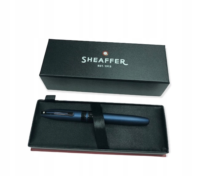 Pióro wieczne Sheaffer 9110 Icon Metalic Blue "f"