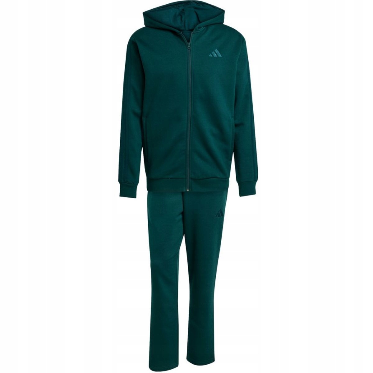 Teplákovka pánský pro každodenní nošení Adidas Colorblock Hooded Zelený Vel L