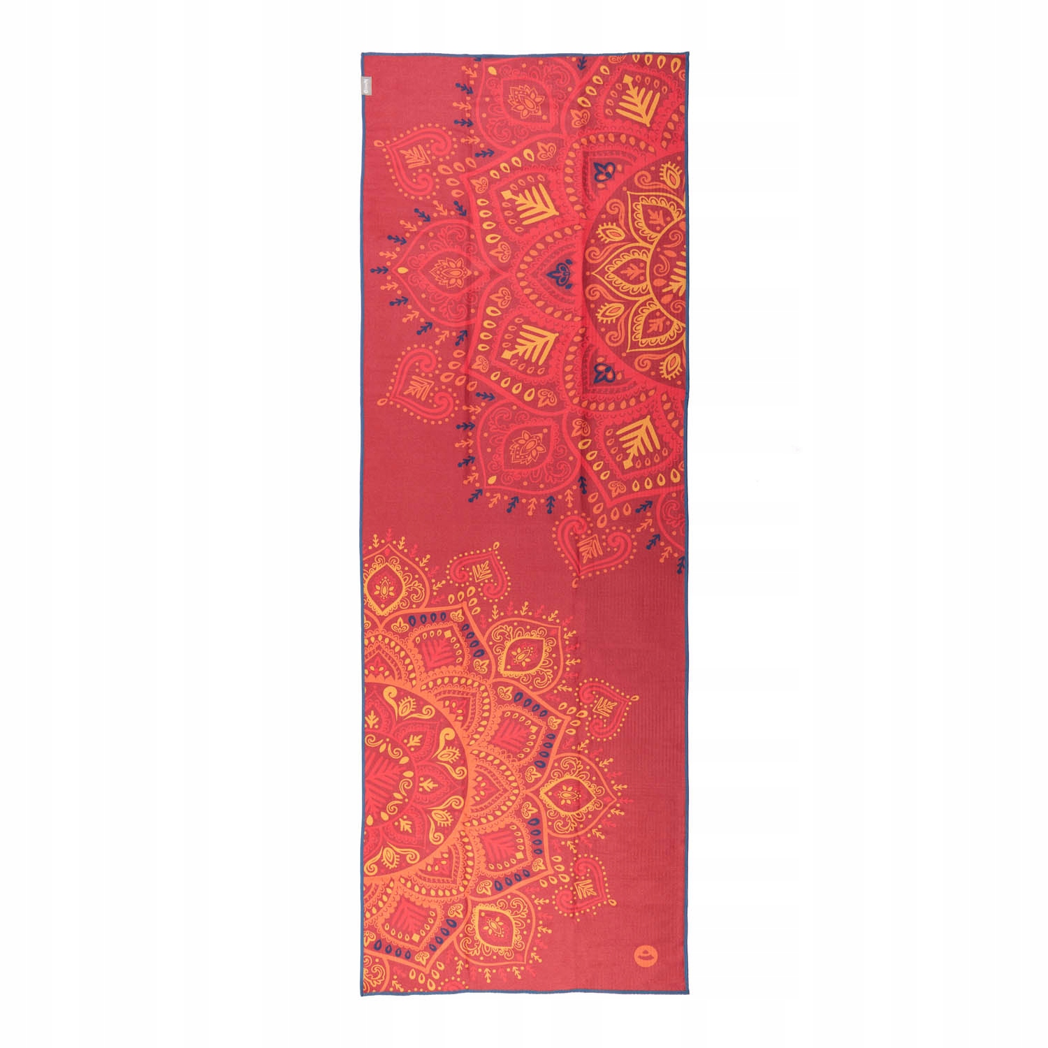 Ręcznik do jogi Grip Mandala Red 183 x 61 cm