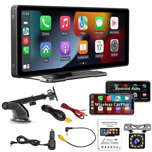 Multimediálna Stanica Monitor Autorádia Android Auto Carplay Kamera