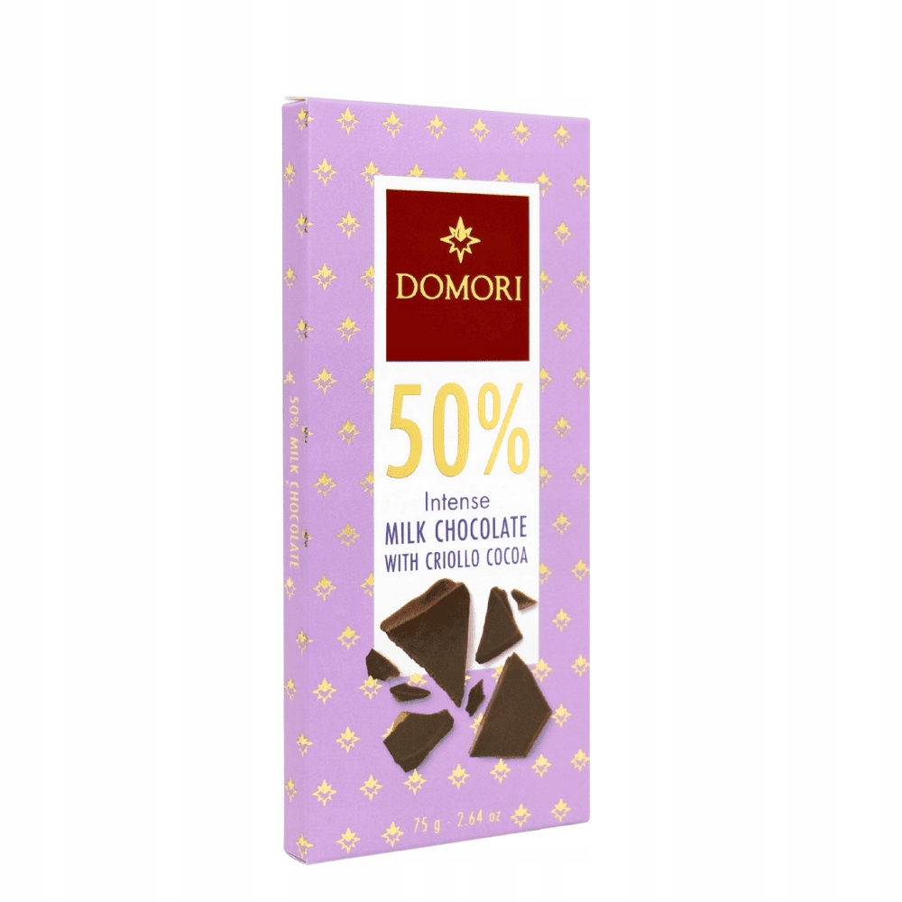 Levně 3x Domori čokoláda mléčná 50% Anthology 75 g
