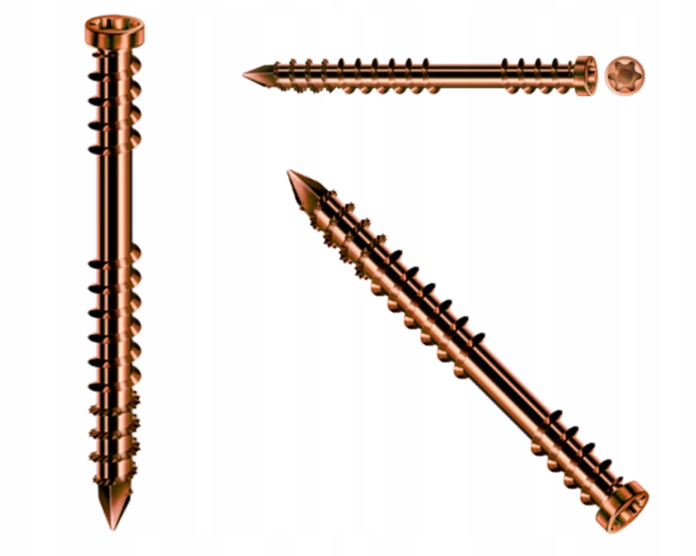 SPAX WKRĘTY DO DESKI TARASOWEJ 5X60MM TX A2 100SZT Producent Spax