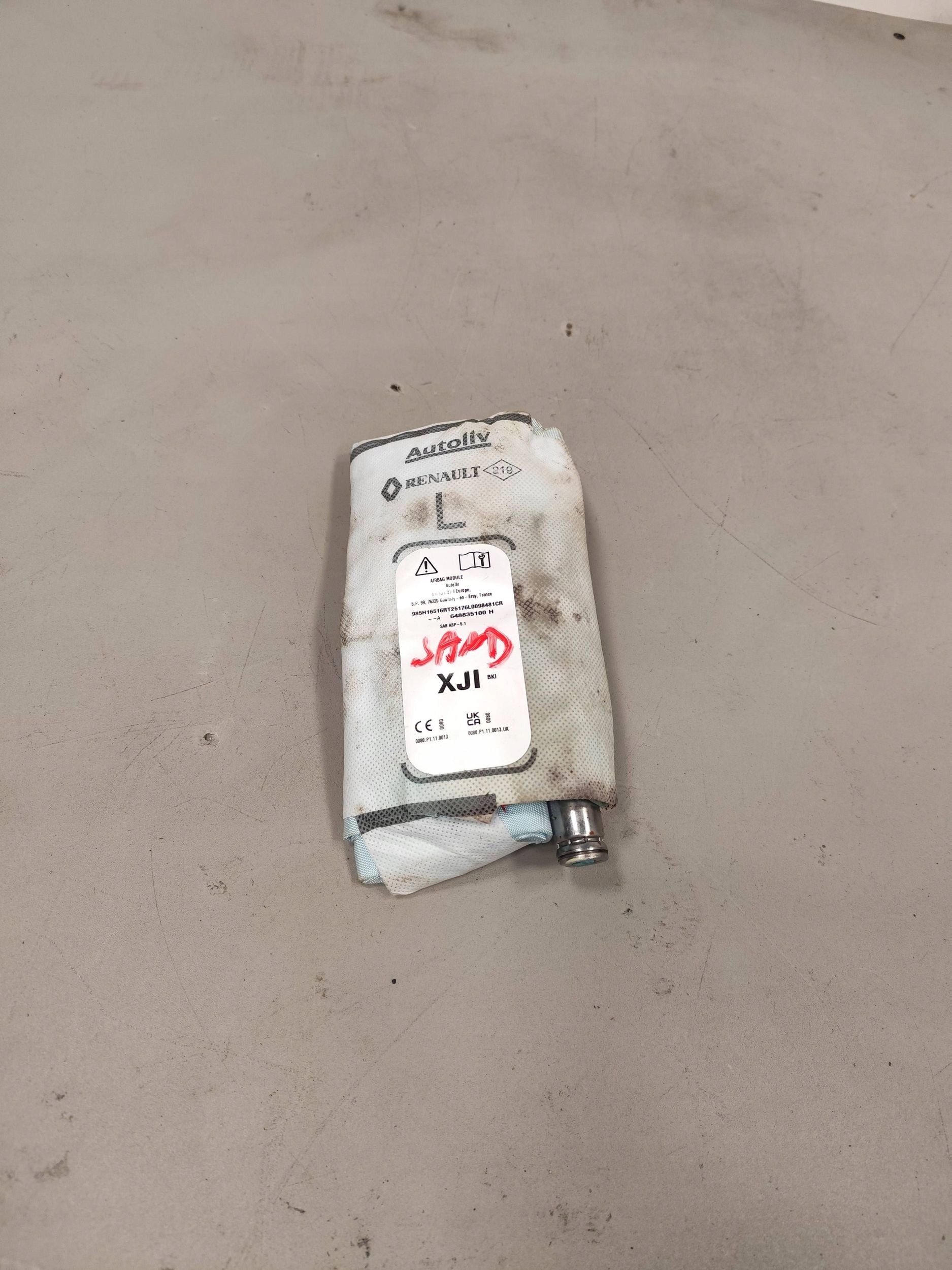 DACIA SANDERO III Airbag Sitz links