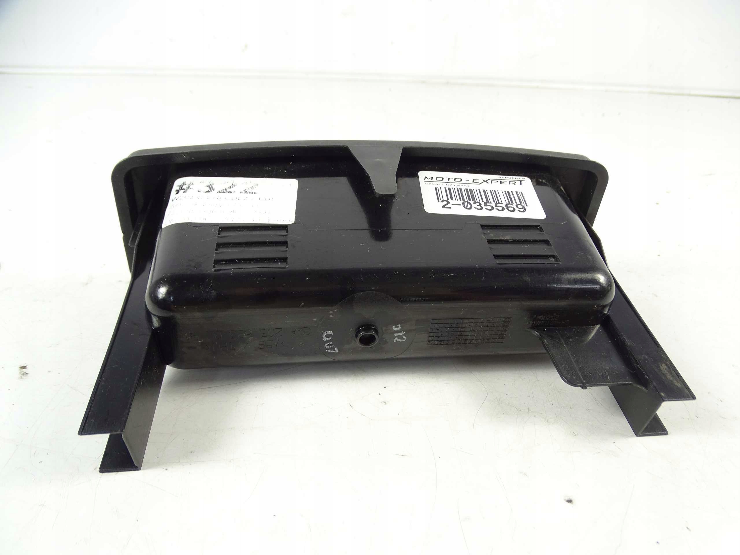 Mercedes W203 W209 W639 W463 SCHOWEK PÓŁKA POD RADIO A2036830291 Producent części Mercedes