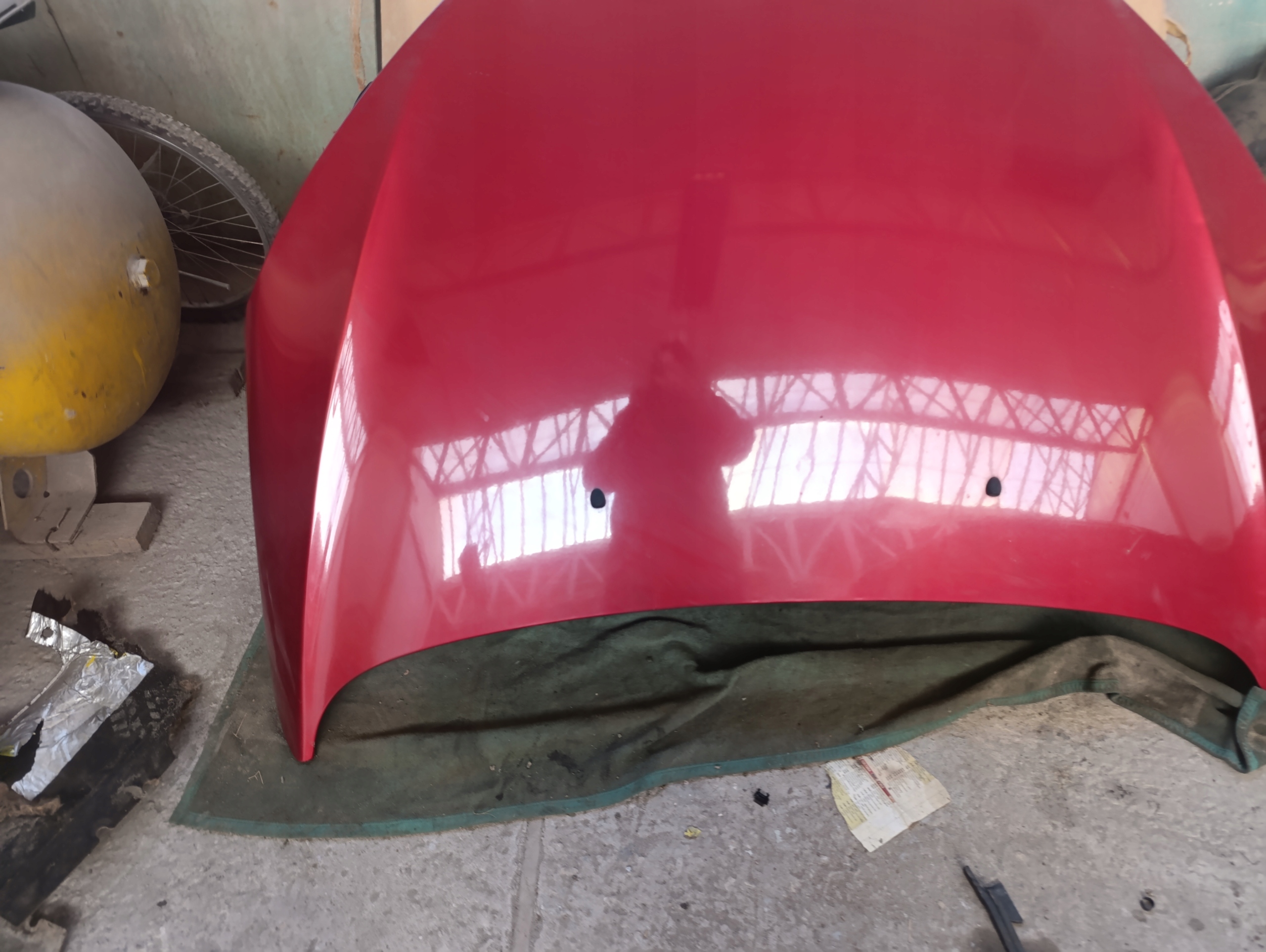 engine housing cover bonnet peugeot 407 KKQD