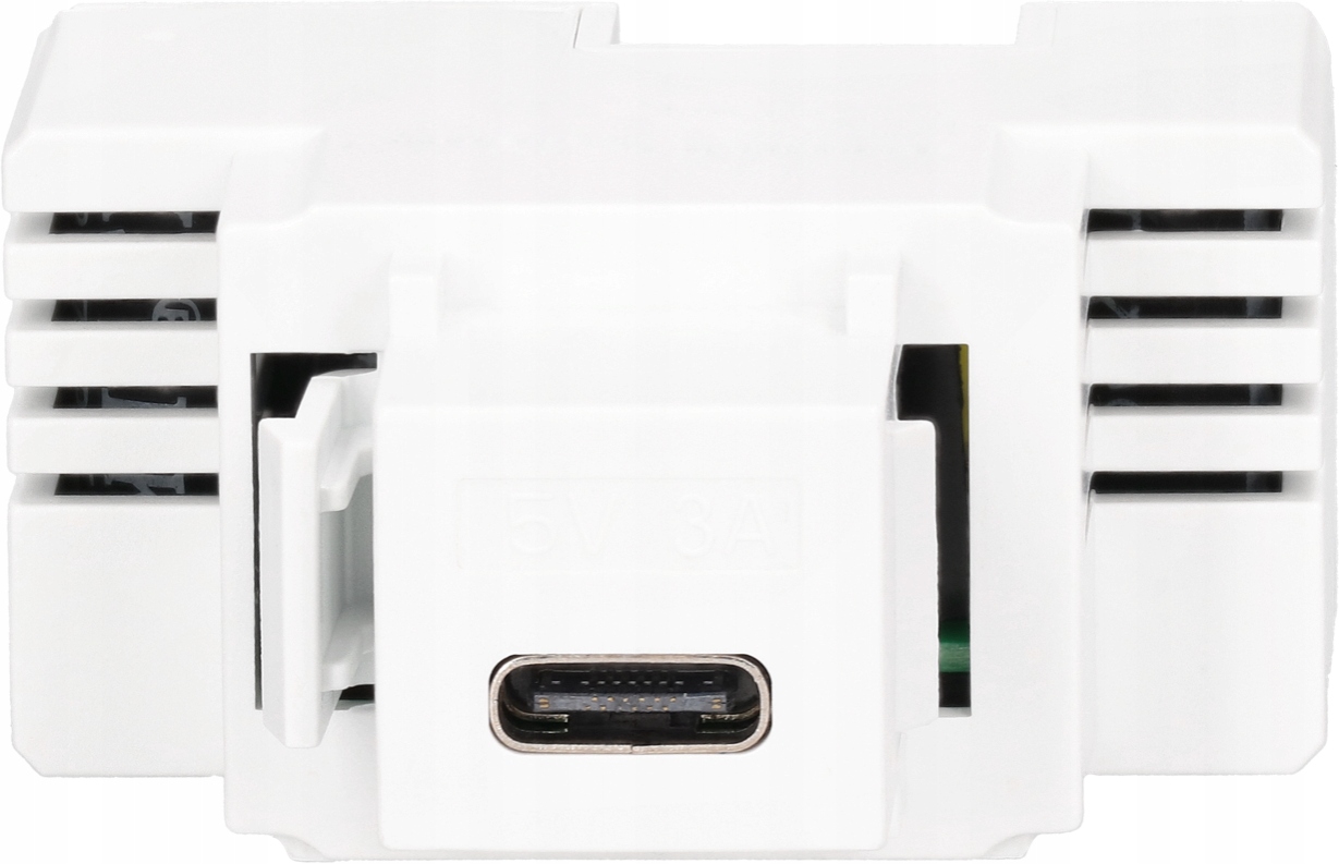 Moduł Keystone Ładowarka USB-C 5V/3A biały Marka Inna