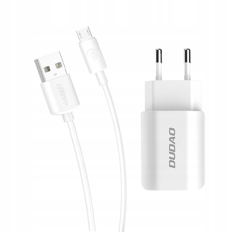 

Ładowarka Sieciowa 2X Usb 5V/2.4A+KABEL Micro Usb