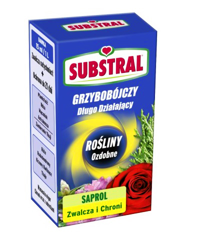 SUBSTRAL ŚRODEK GRZYBOBÓJCZY DO ROŚLIN OZDOBNYCH SAPROL 25 ml