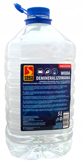 

Woda Demineralizowana 5 litrów Akumulator DIN43530