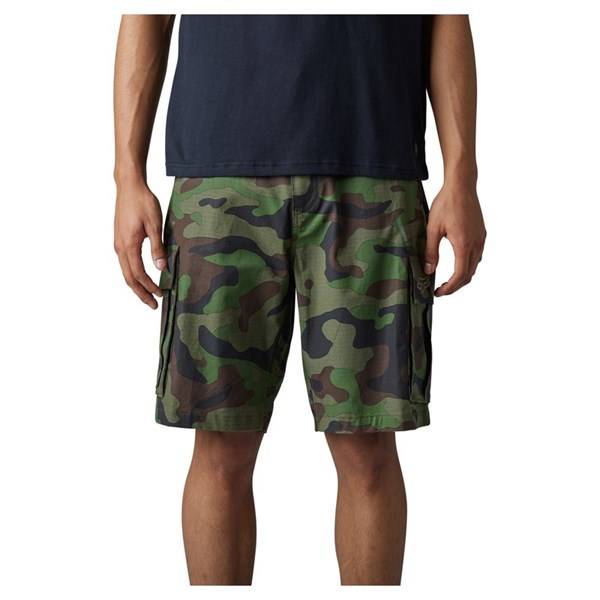 Kraťasy Fox Slambozo Camo Green Camo 30