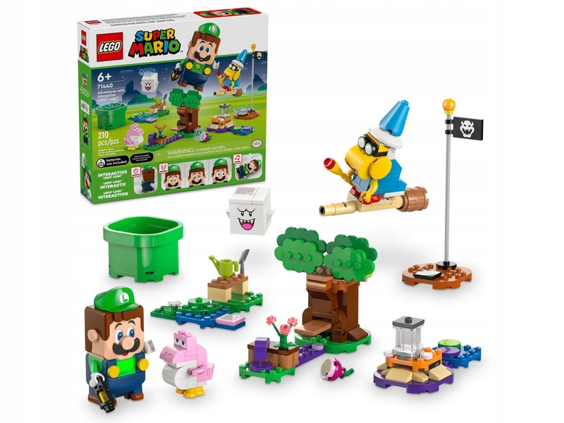 Lego 71440 Mario Przygody z interaktywną figurką Lego Luigi