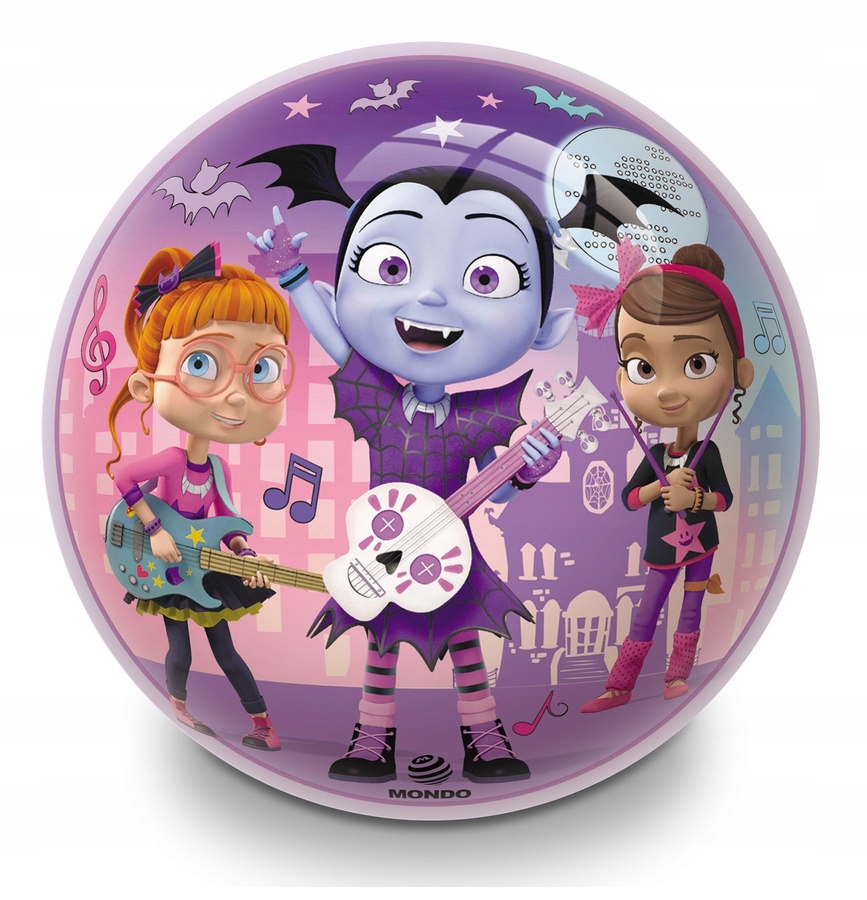 Piłka Nożna Do Nogi BioBall 230 mm VAMPIRINA Marka MONDO