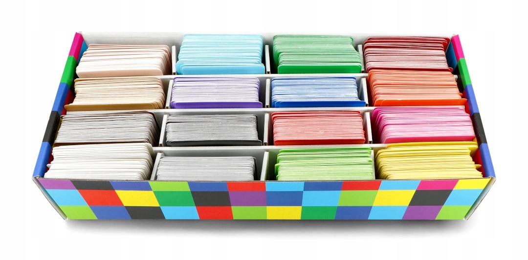 Kolorowe kartoniki do maty do kodowania - 1000szt. EAN (GTIN) 5903260249149