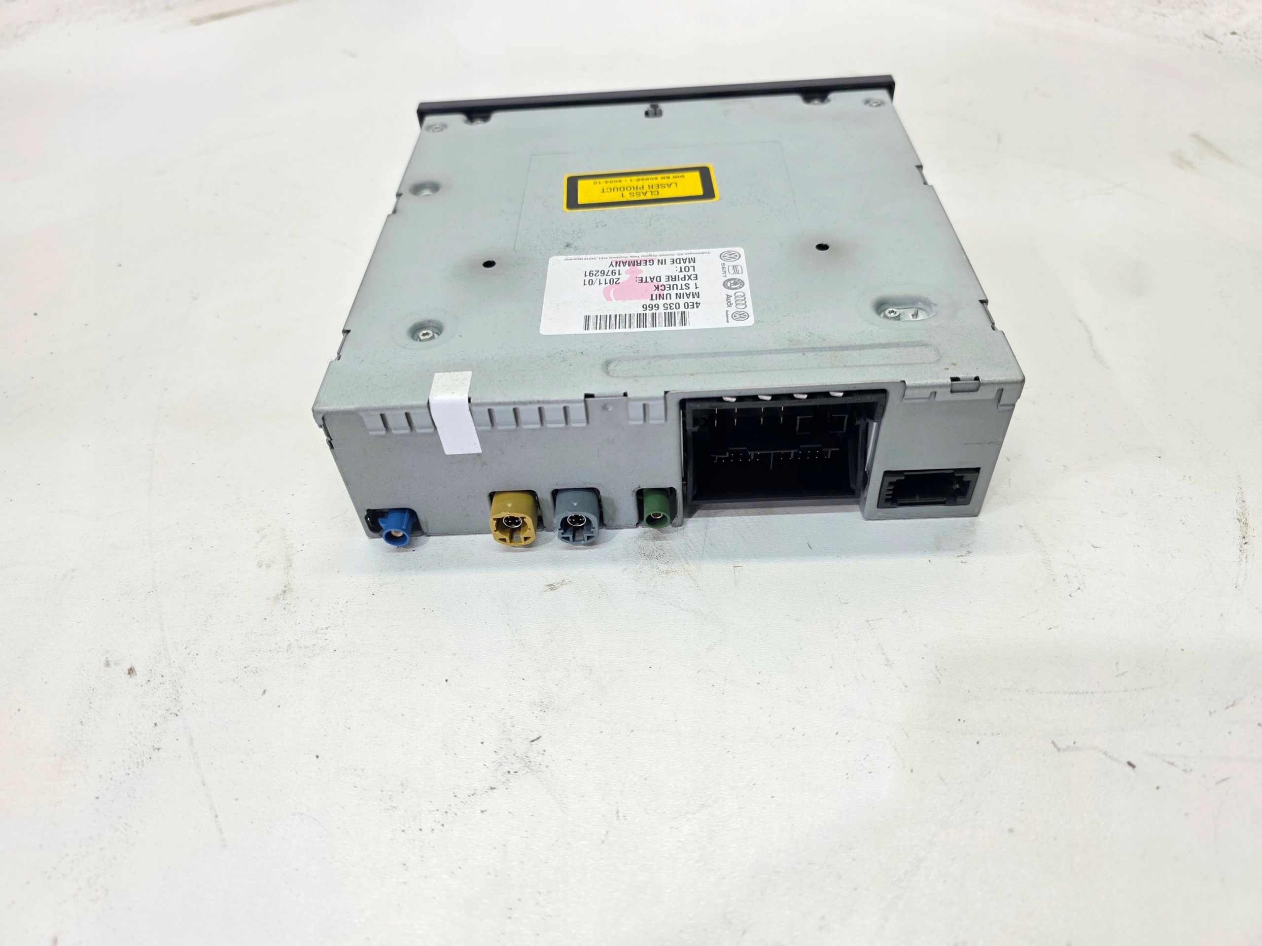 JEDNOSTKA MMI card reader SD AUDI A6 C6 LIFT A8 D3 Q7 4E0035666