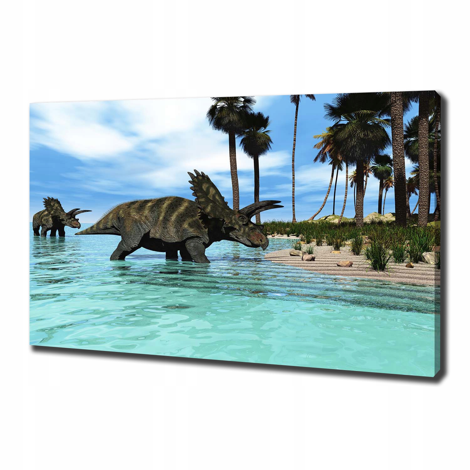 

Foto obraz canvas na ścianę Dinozaury 100x70 cm