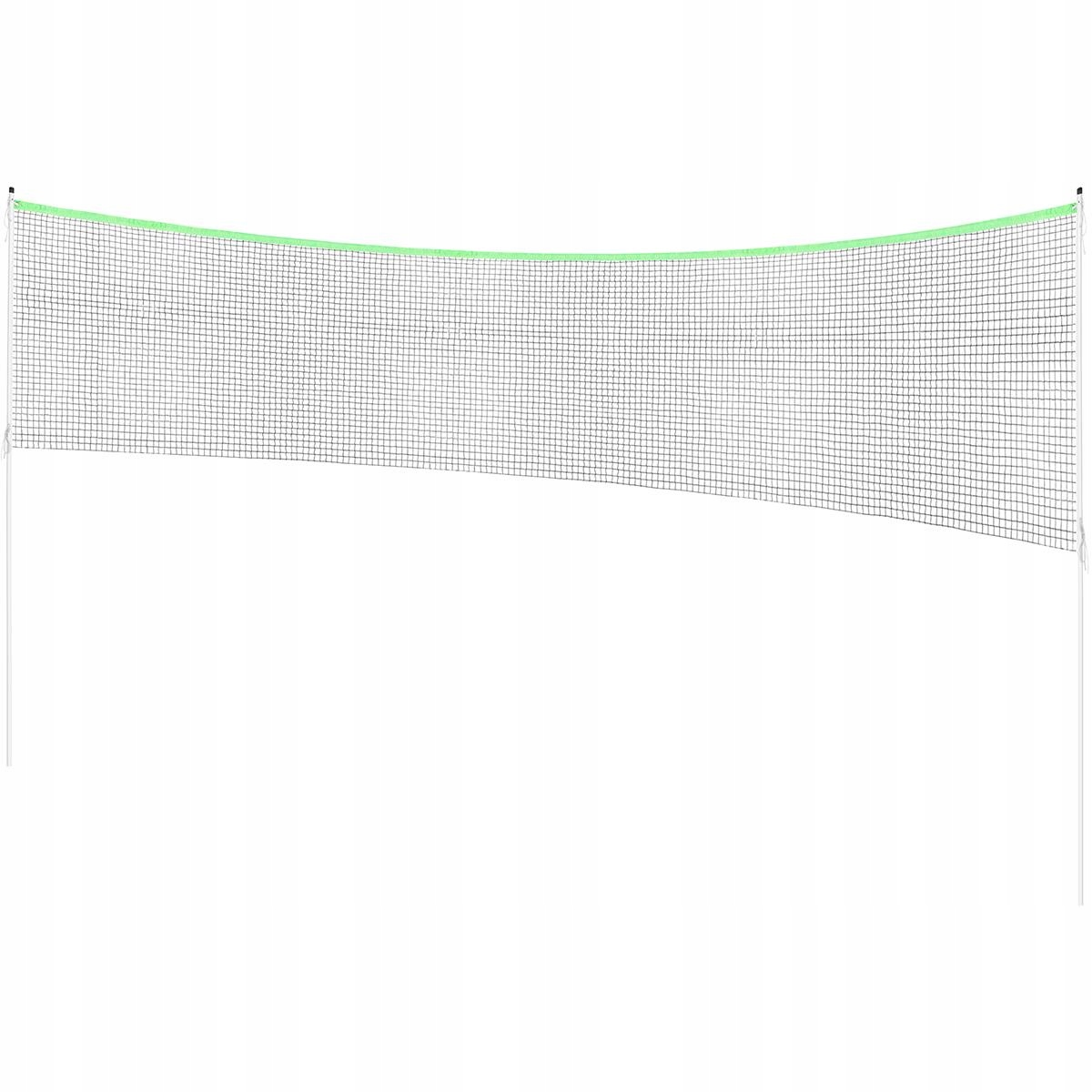 Zestaw Słupki Siatka do Siatkówki Badmintona 609x220CM Enero