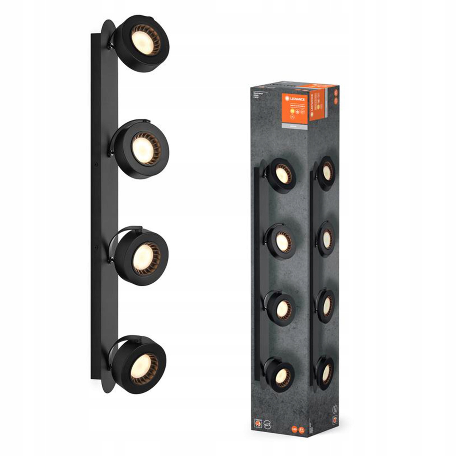 Led nástenná stropná lampa Nástenná lampa 21W 910lm Cct Spot