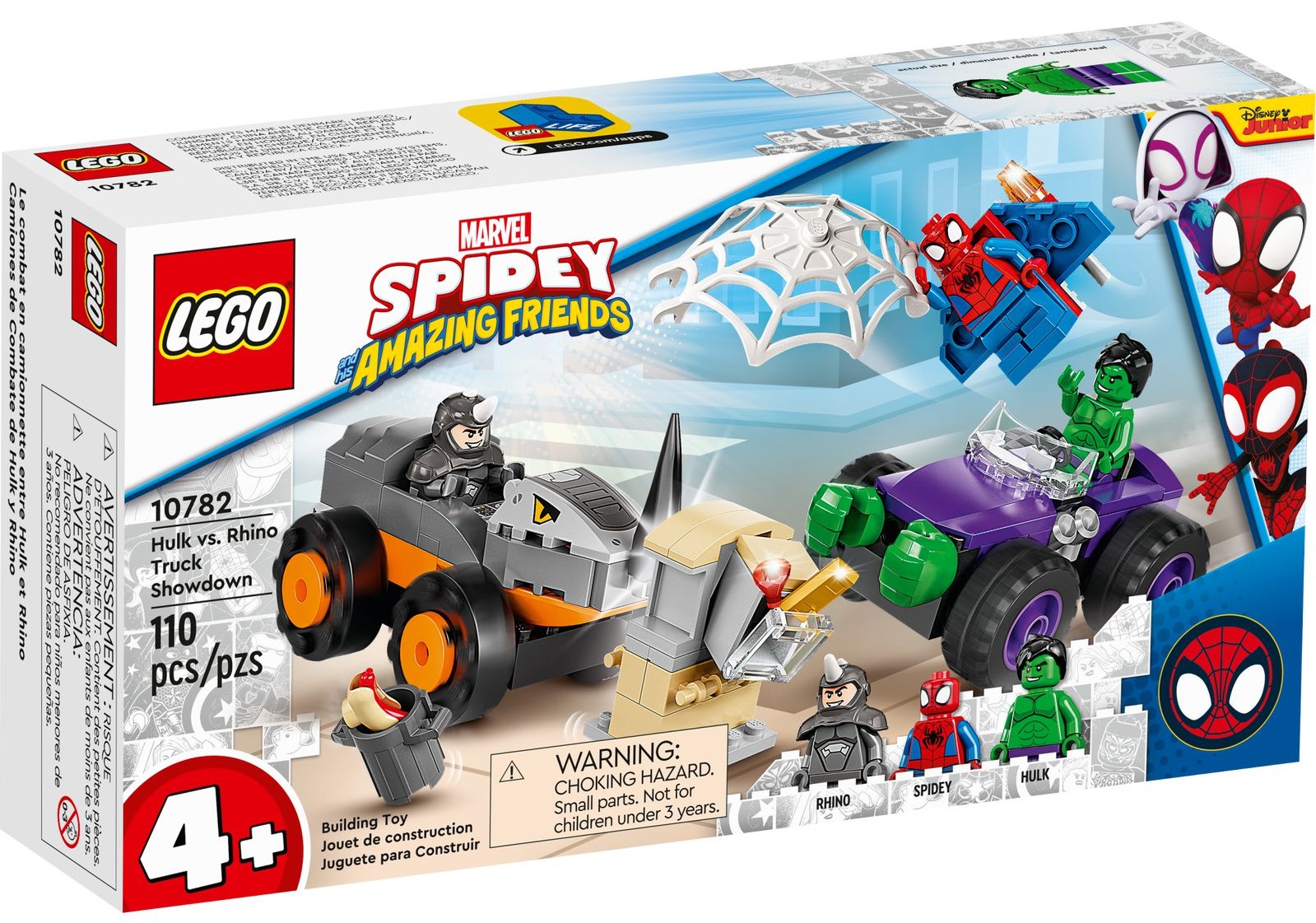 

Lego 10782 Marvel Heroes Hulk kontra Rhino