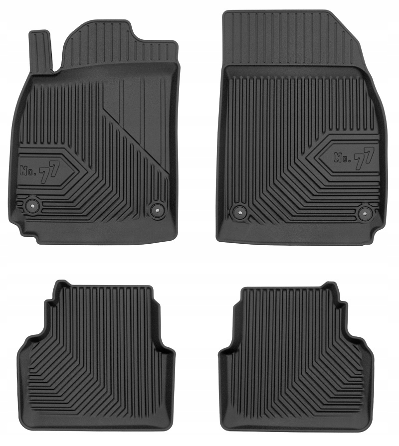 Gumové Koberce Saab 9-3 2 2002-2011 Korytka 77