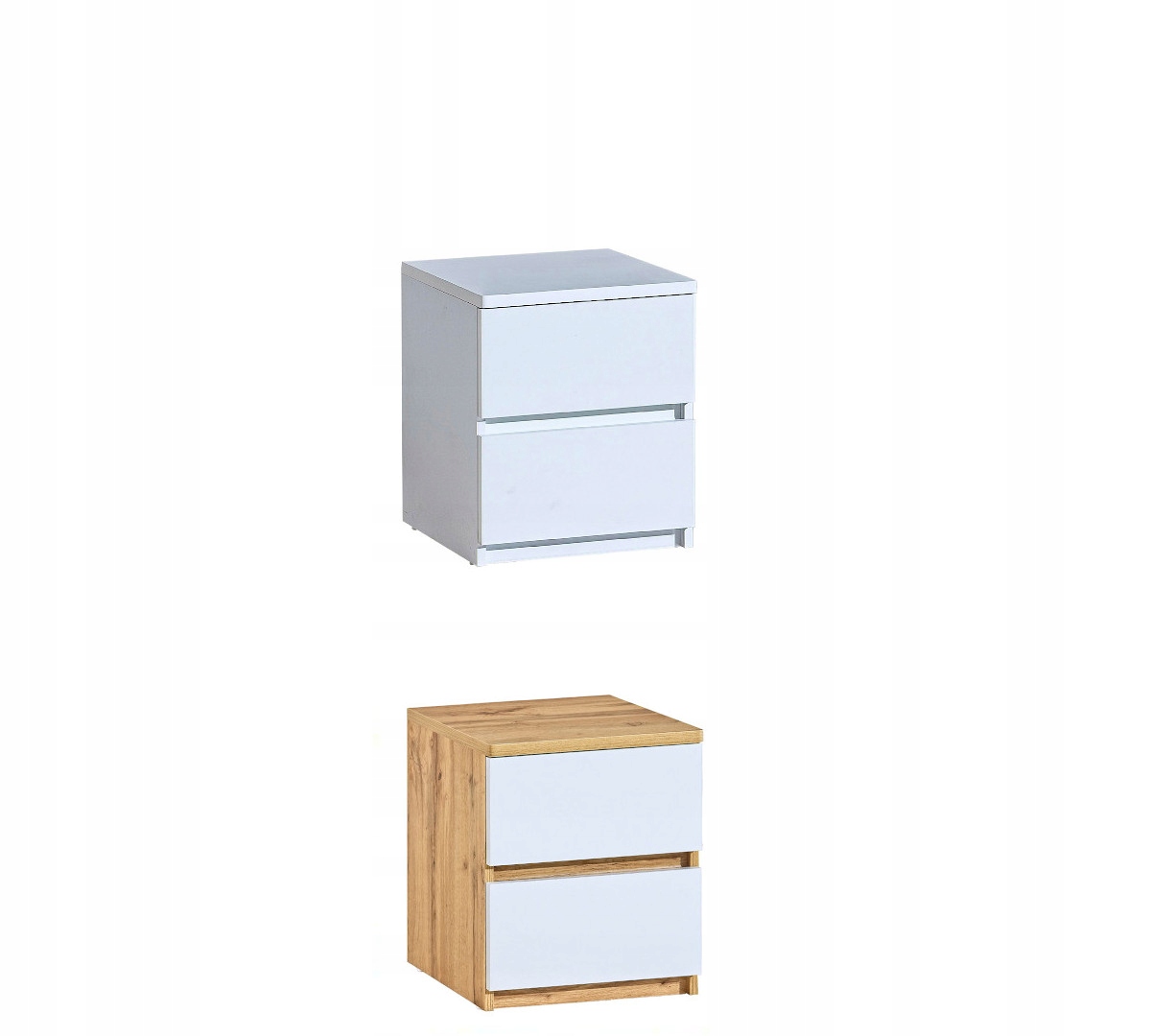 SZAFKA STOLIK NOCNY DO SYPIALNI BIAŁY KONTENEREK LOFT Z SZUFLADAMI ARKADO Marka Dolmar