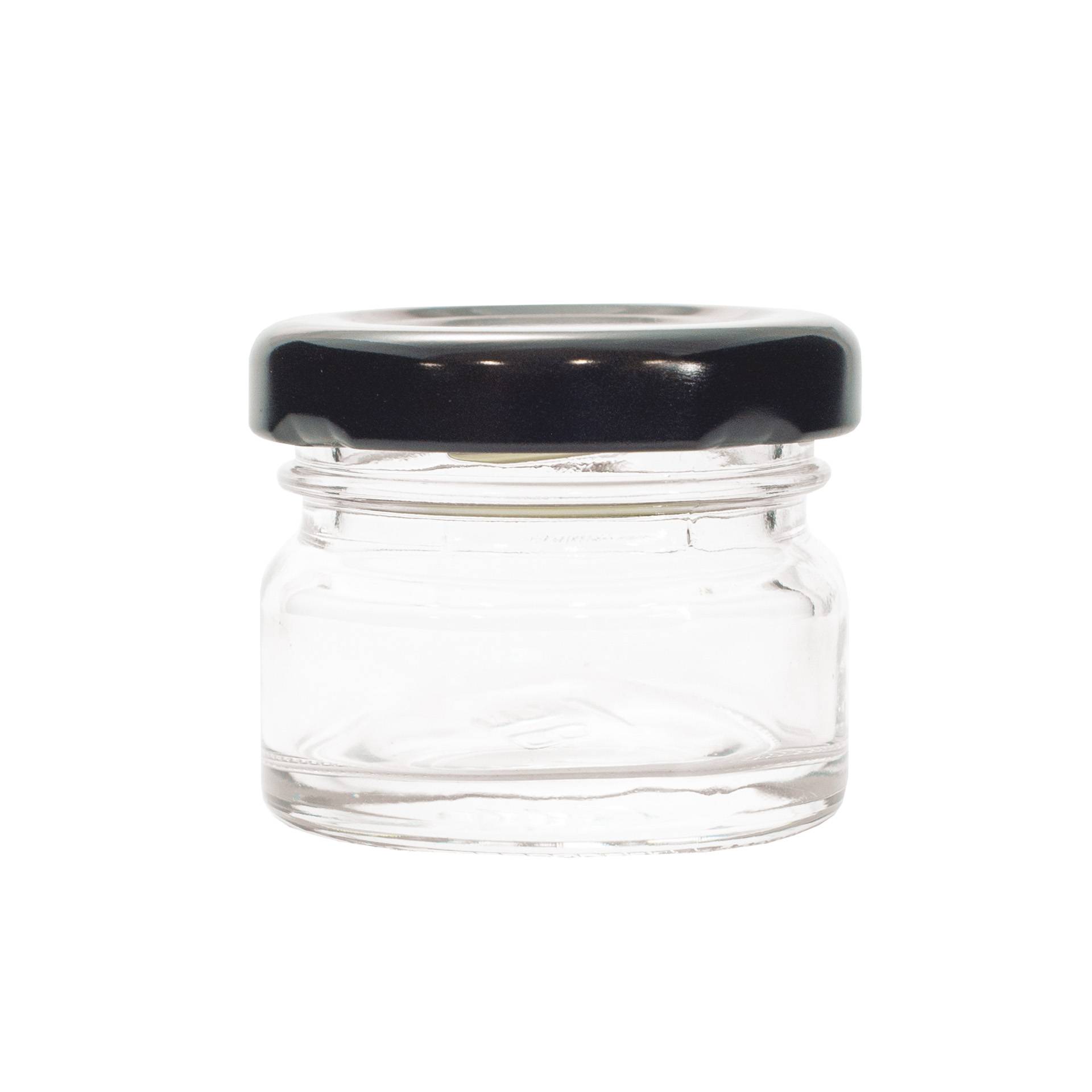 

Słoiki z nakrętkami czarne 30ml ~40g 30szt miód