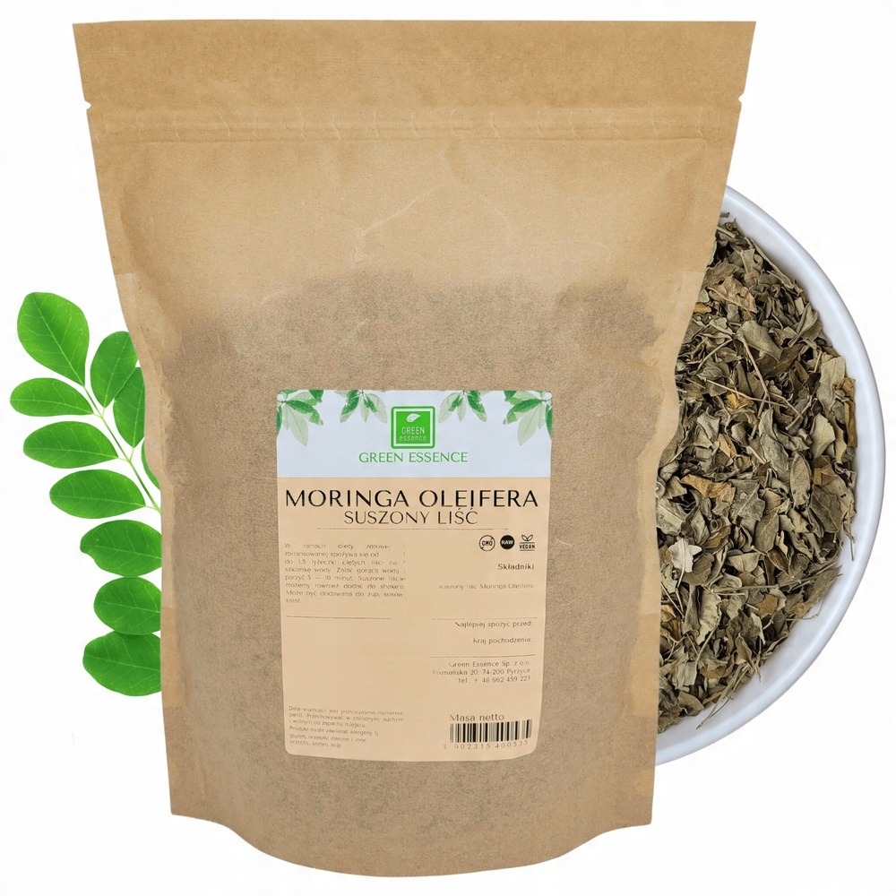 

Moringa Oleifera Liść Naturalny 250g Na Odporność