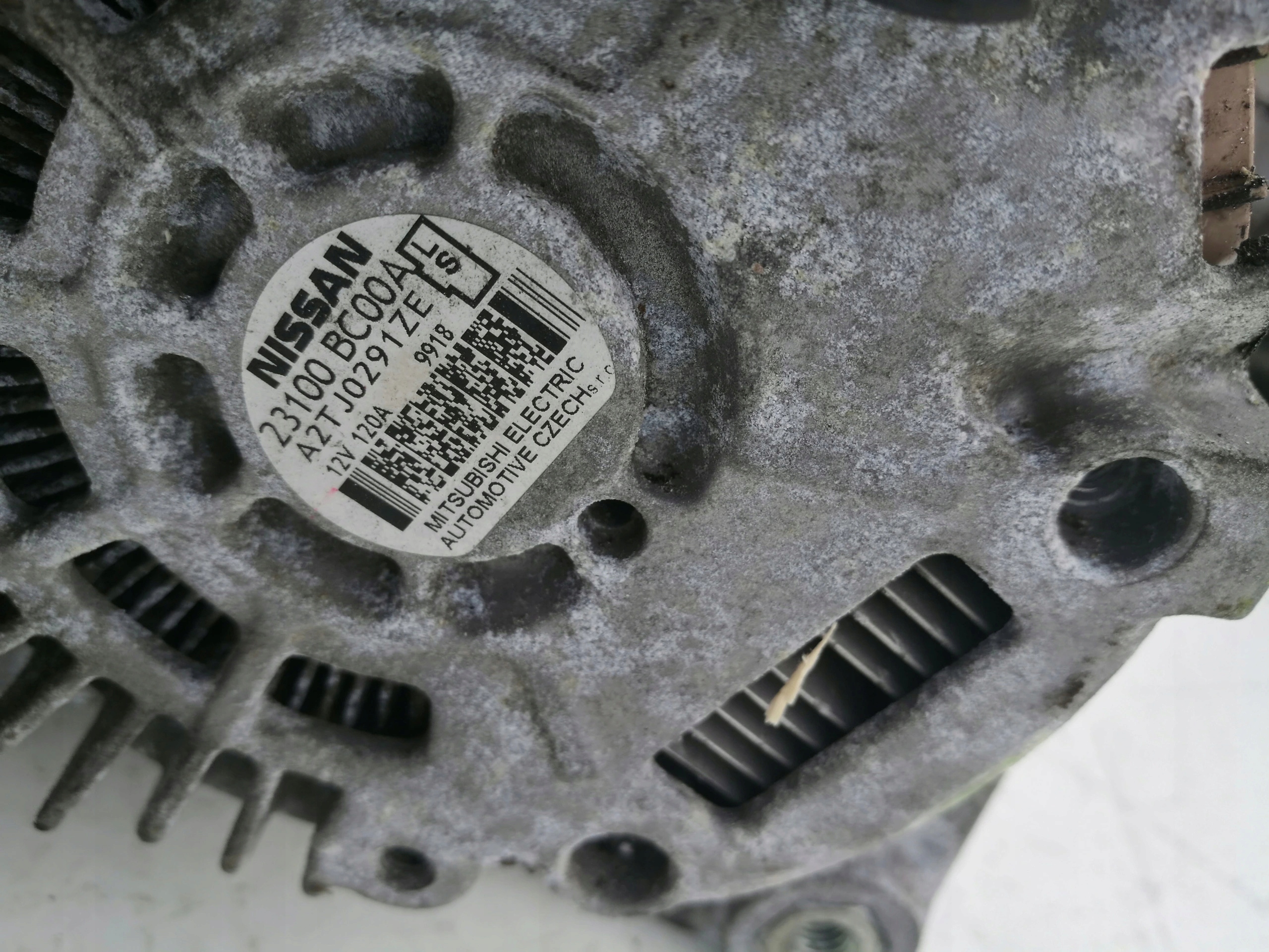 NISSAN QASHQAI ALTERNATOR 120A 1.6 NOTE MICRA