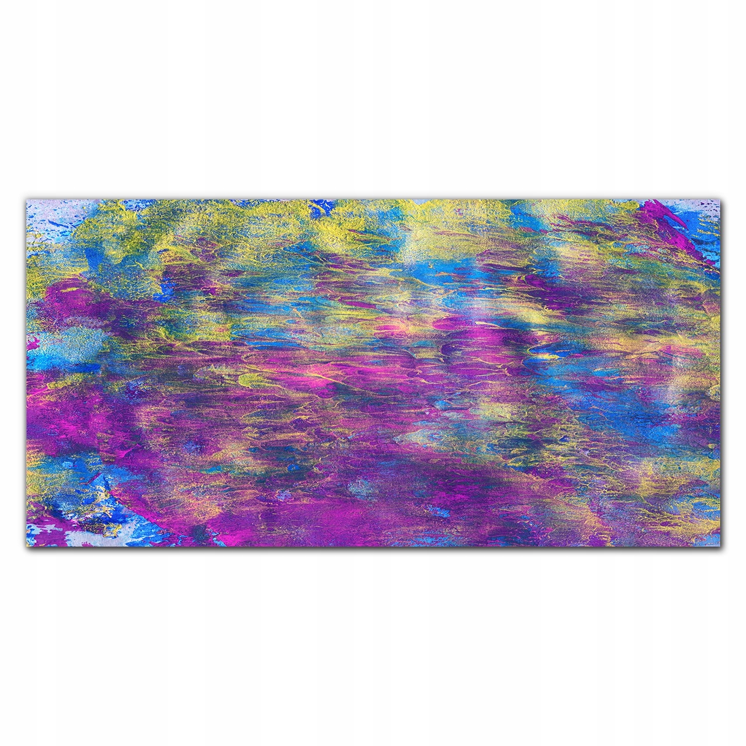 Obraz na plátne Fialová abstrakcia 140 x 70 cm