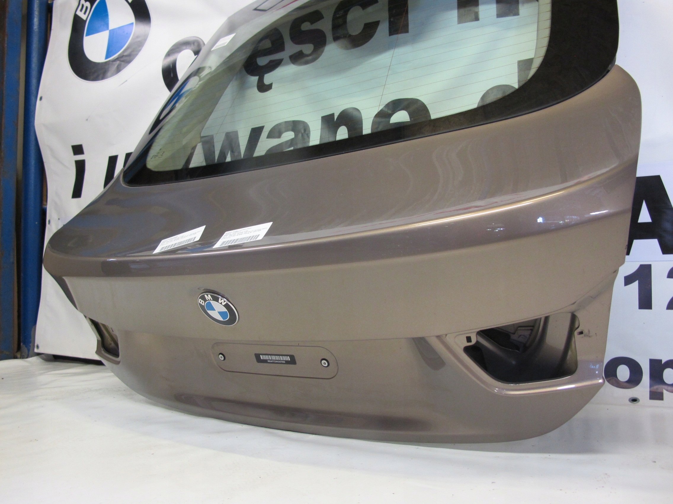 KLAPA POKRYWA BAGAŻNIKA BMW F36 CP.481 Typ samochodu Samochody osobowe